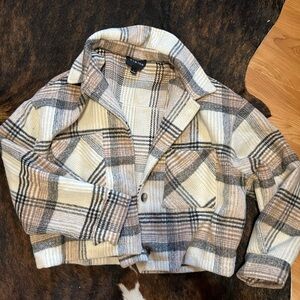 Cropped flannel